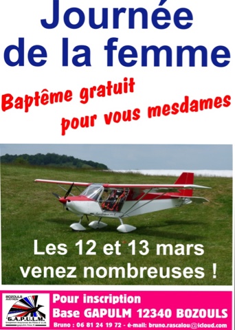 Baptême gratuit pour la journée de la femme