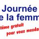 Baptême gratuit pour la journée de la femme