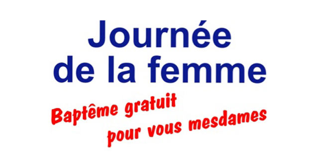 Baptême gratuit pour la journée de la femme